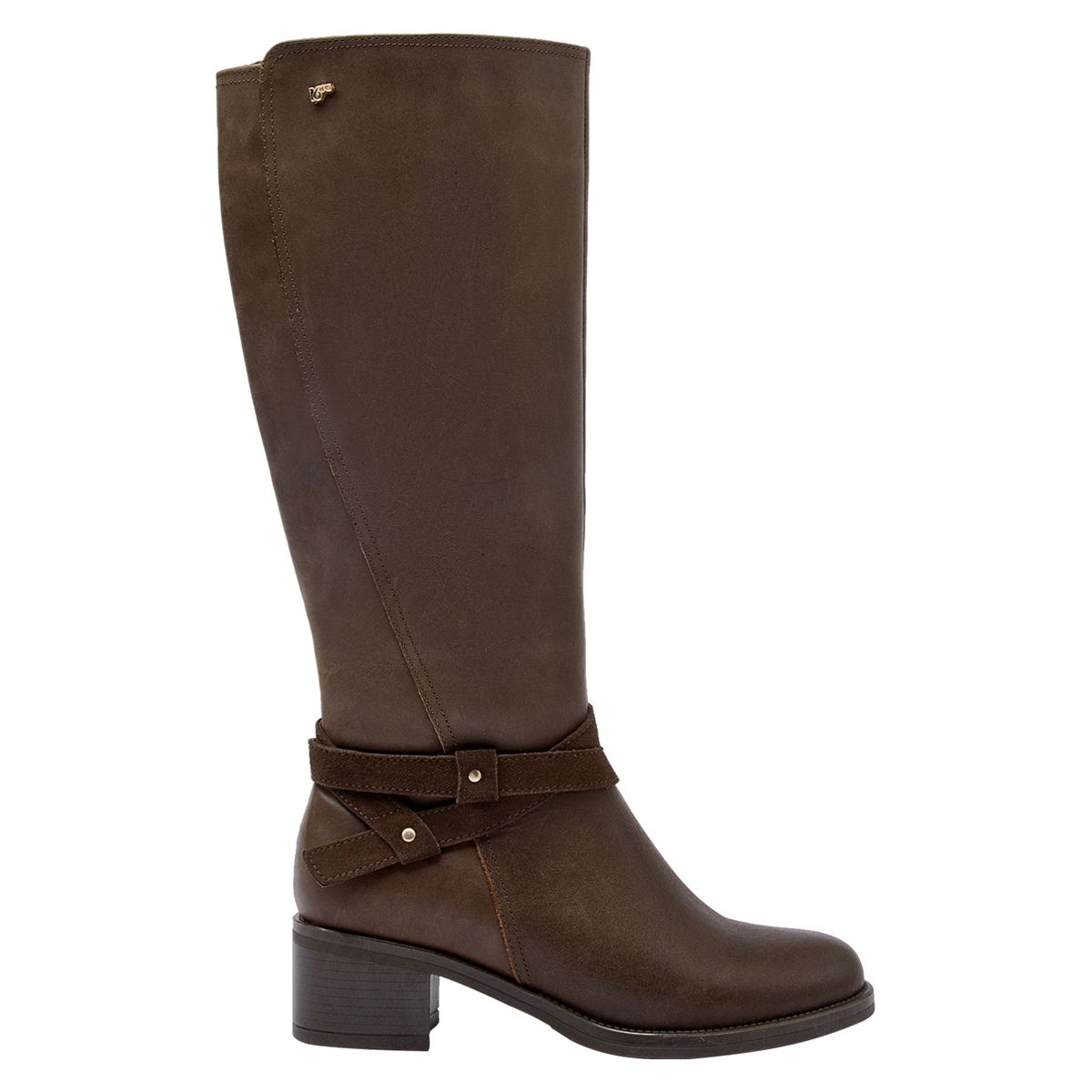 16 HRS - Bota Mujer Cuero Café 16 Hrs