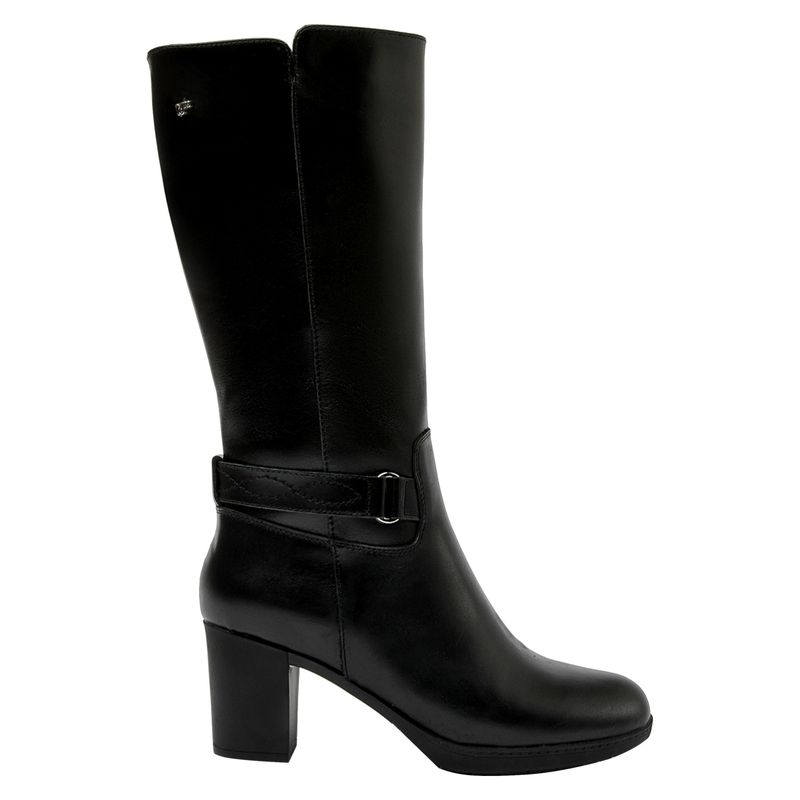 16 HRS - Bota Mujer Cuero Negro 16 Hrs