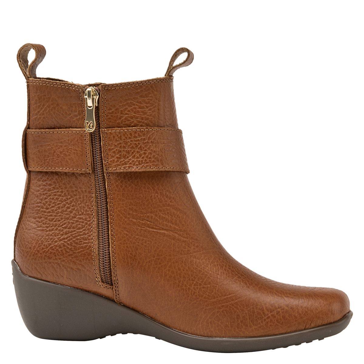 16 HRS - Botín Mujer Cuero Café 16 Hrs