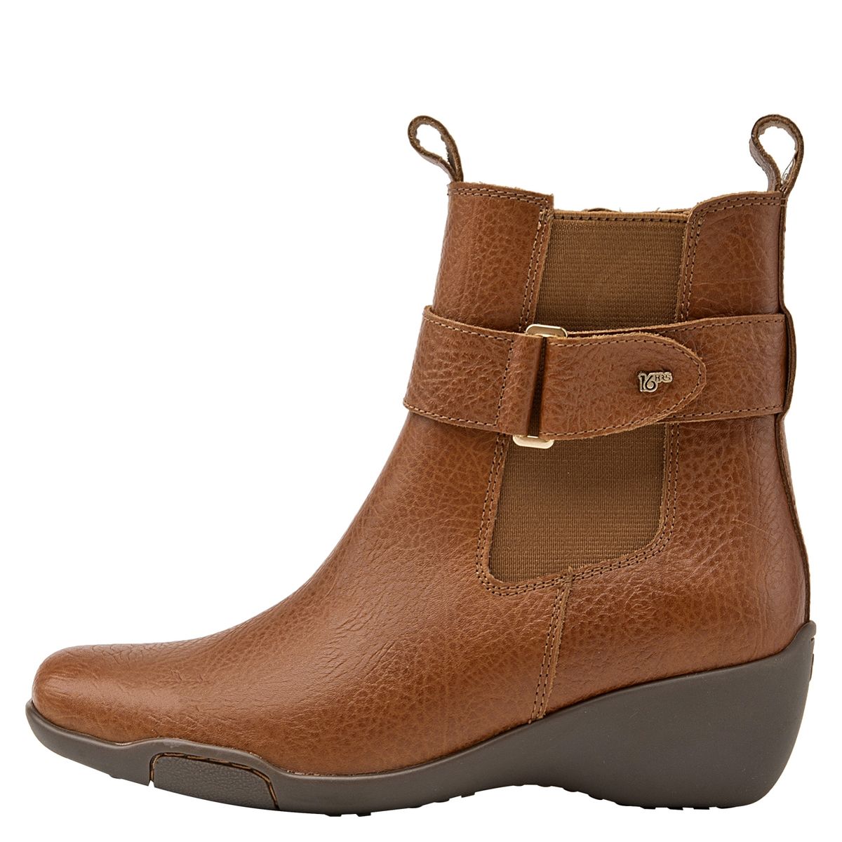 16 HRS - Botín Mujer Cuero Café 16 Hrs