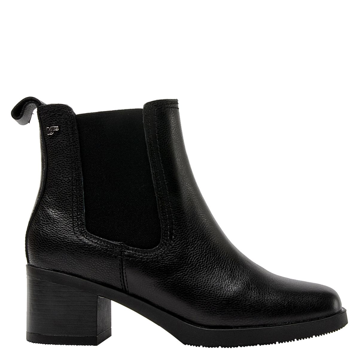 16 HRS - Botín Mujer Cuero Negro 16 Hrs