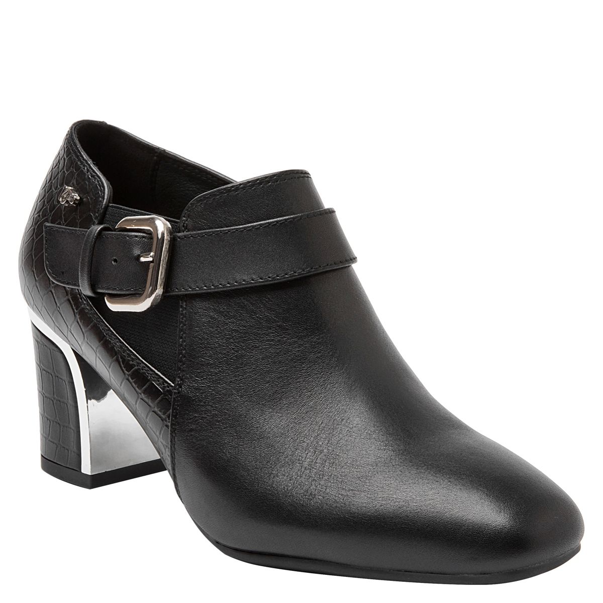 16 HRS - Zapato Formal Mujer Cuero Negro 16 Hrs
