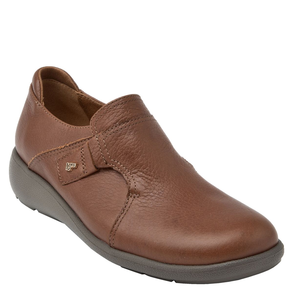 16 HRS - Zapato Casual Mujer Cuero Café 16 Hrs