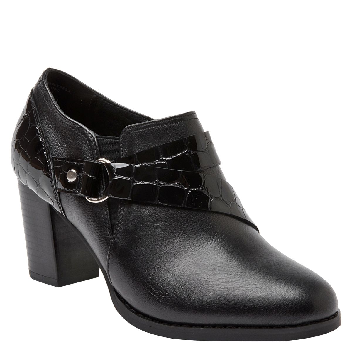 BRUNO ROSSI - Zapato Formal Mujer Cuero Negro Bruno Rossi