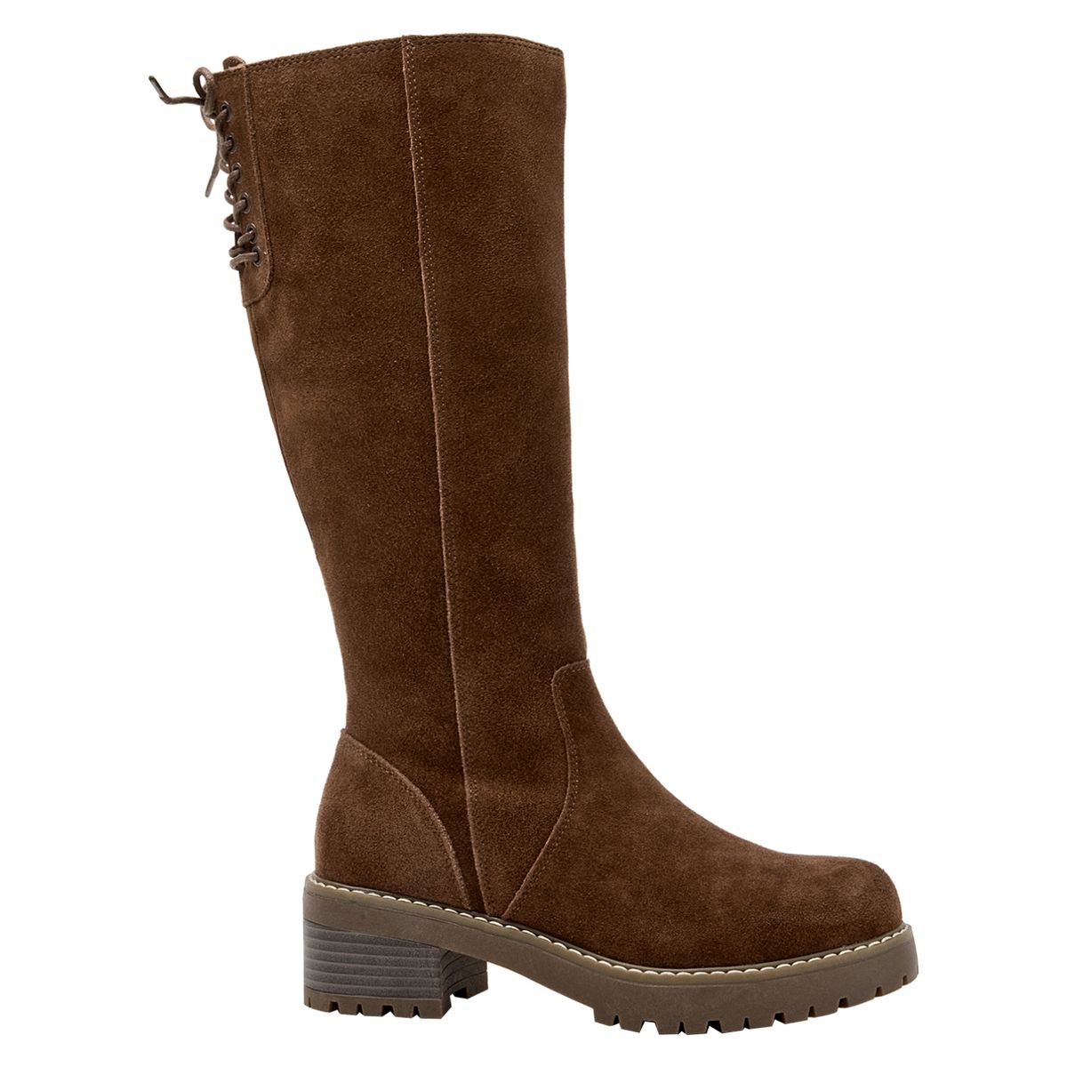 BRUNO ROSSI - Bota Mujer Cuero Café Bruno Rossi