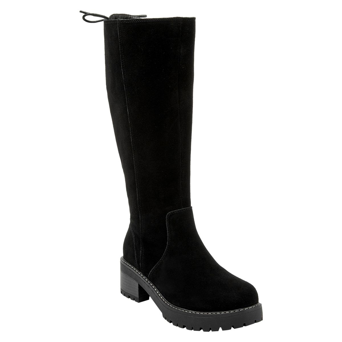 BRUNO ROSSI - Bota Mujer Cuero Negro Bruno Rossi