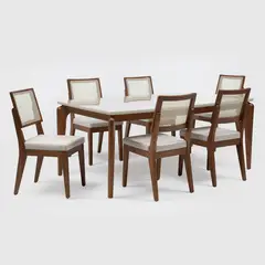 DECOCASA - Juego Comedor Laurent 6 Sillas