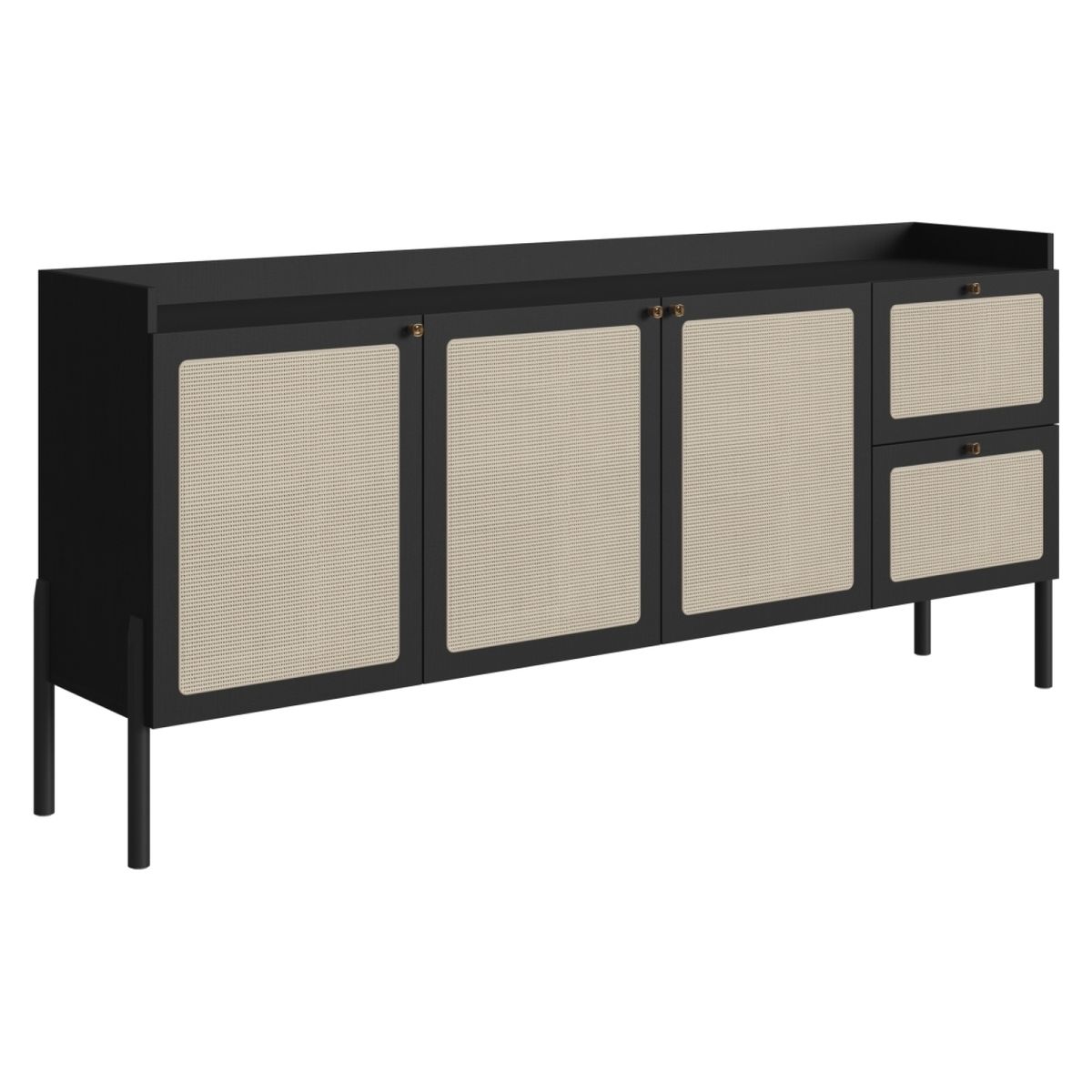 DECOCASA - Buffets 2793 5 E Oslo Negro Decocasa