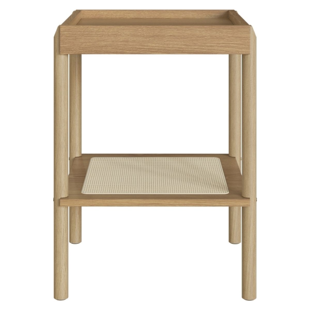 DECOCASA - Mesa Lateral Ratan Decocasa