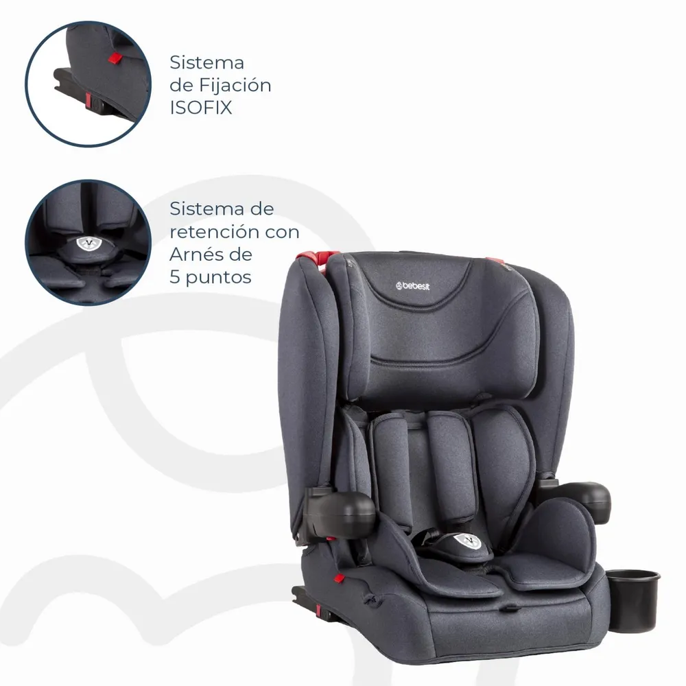 Bebesit Smartfix 8784 Negro, foto 4
