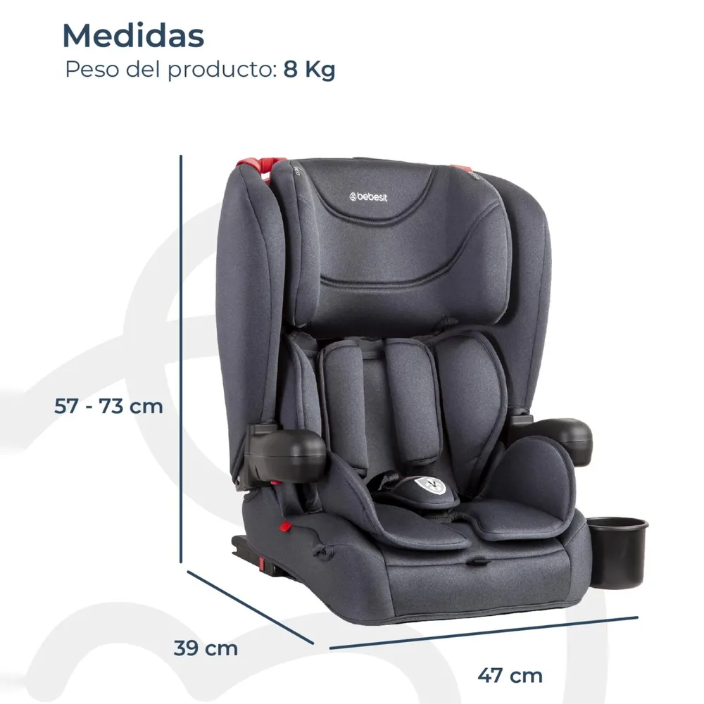 Bebesit Smartfix 8784 Negro, foto 7