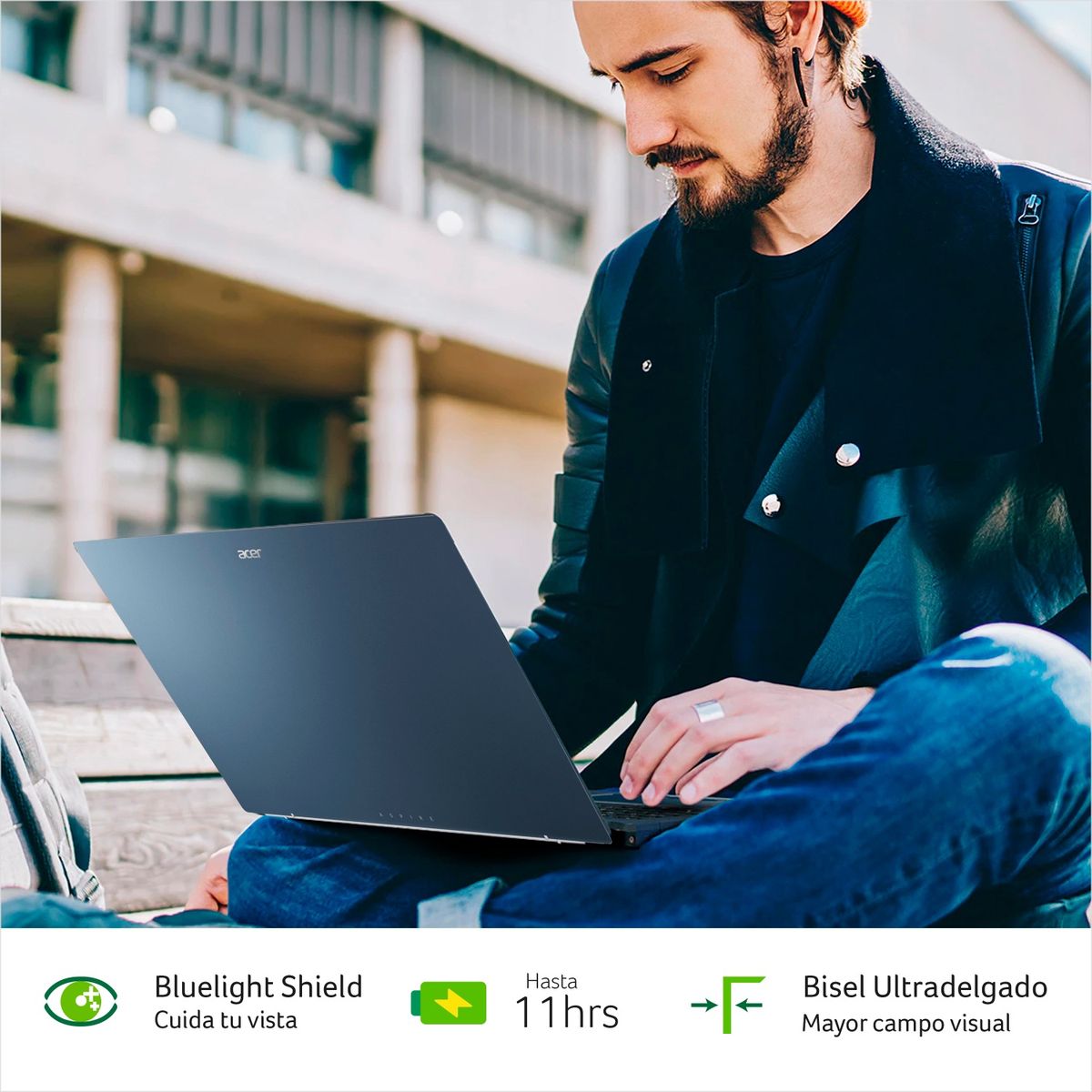 ACER - Notebook Acer Aspire 3 A315-24P-R8Sm-1 Amd Ryzen 5 8GB Ram 512GB Ssd 15,6" Fhd