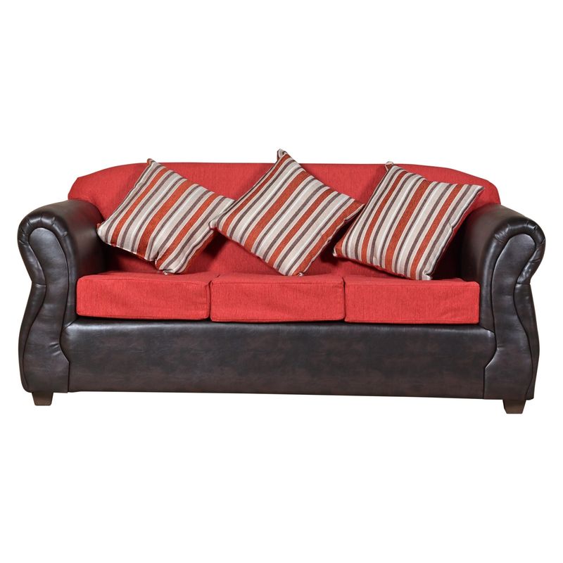 JDO & DESIGN - Sofa 3 Cuerpos Ancona Cuero Sintetico Jdo & Design