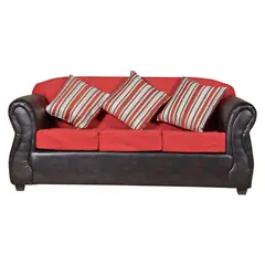JDO & DESIGN - Sofa 3 Cuerpos Ancona Cuero Sintetico