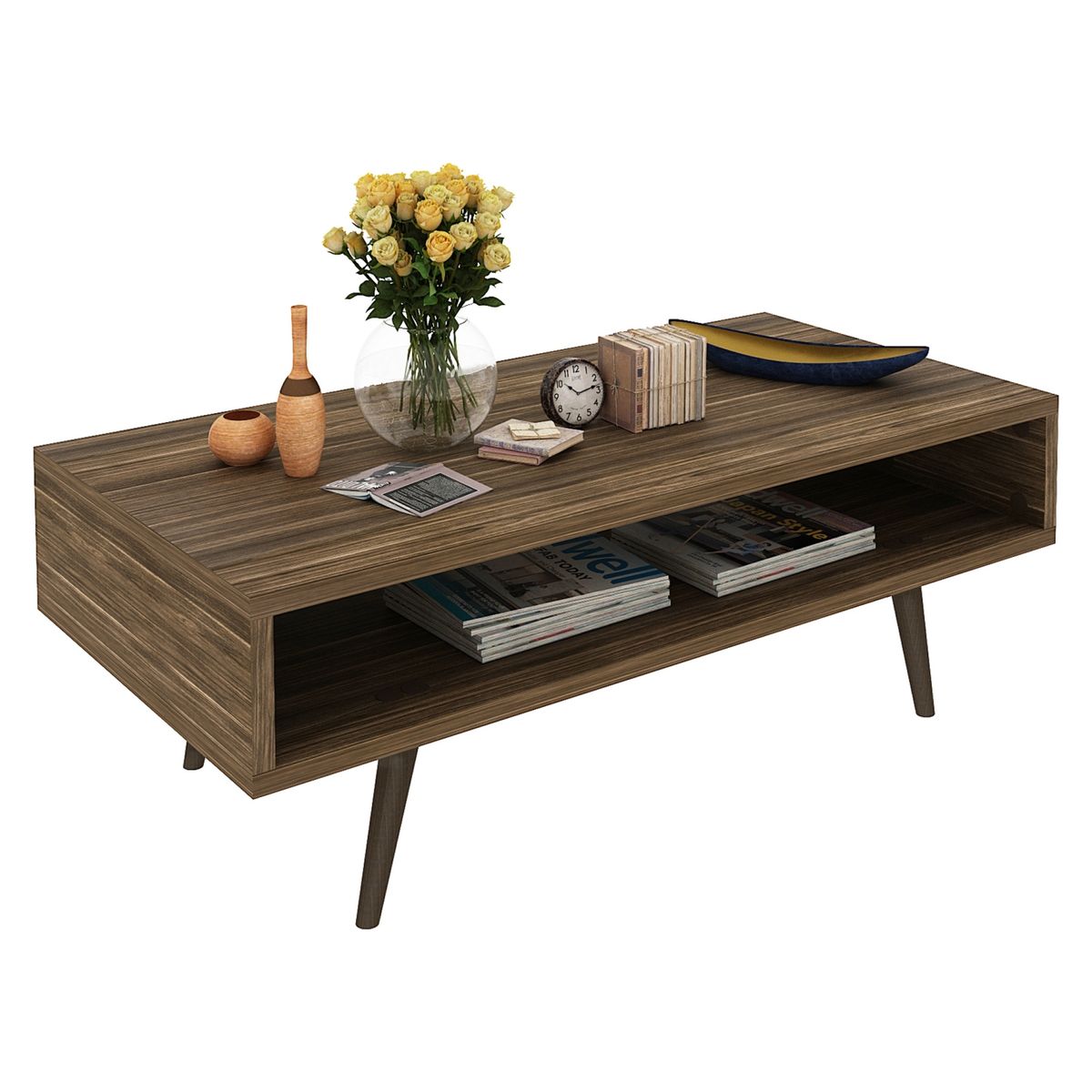 TECNOMOBILI - Mesa Centro Mc2230 Nogal Tecnomobili