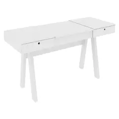 TECNOMOBILI - Tocador 2 Cajones-Espejo Blanco Pe2002