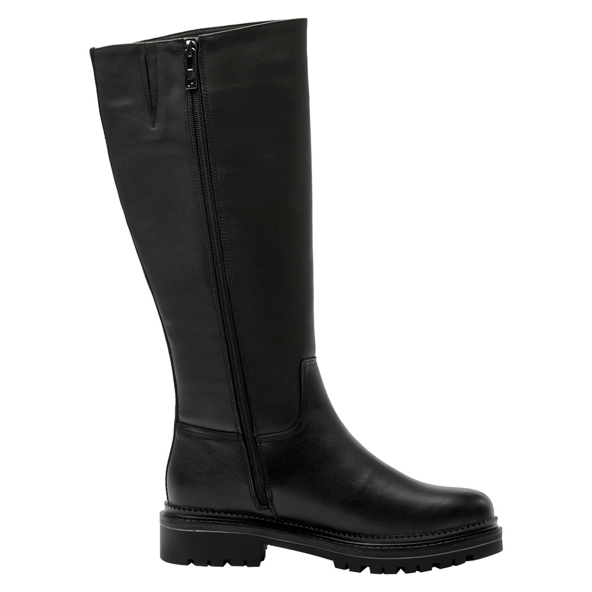 POLLINI - Bota Mujer Cuero Negro Pollini