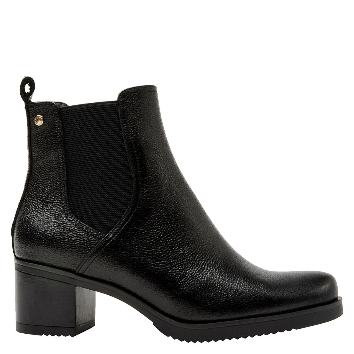 POLLINI - Botín Mujer Cuero Negro Pollini