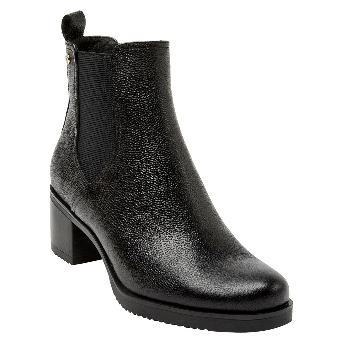 POLLINI - Botín Mujer Cuero Negro Pollini