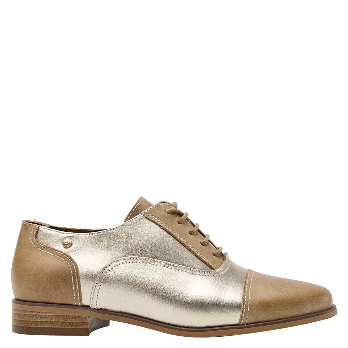 POLLINI - Mocasín Mujer Cuero Café Pollini