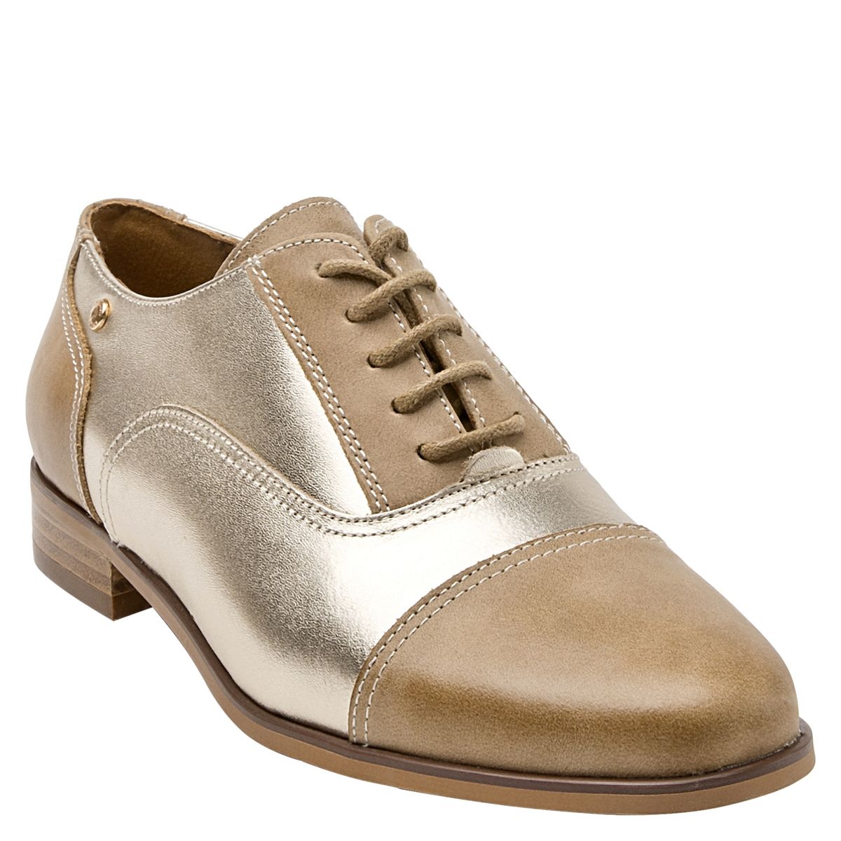 POLLINI - Mocasín Mujer Cuero Café Pollini