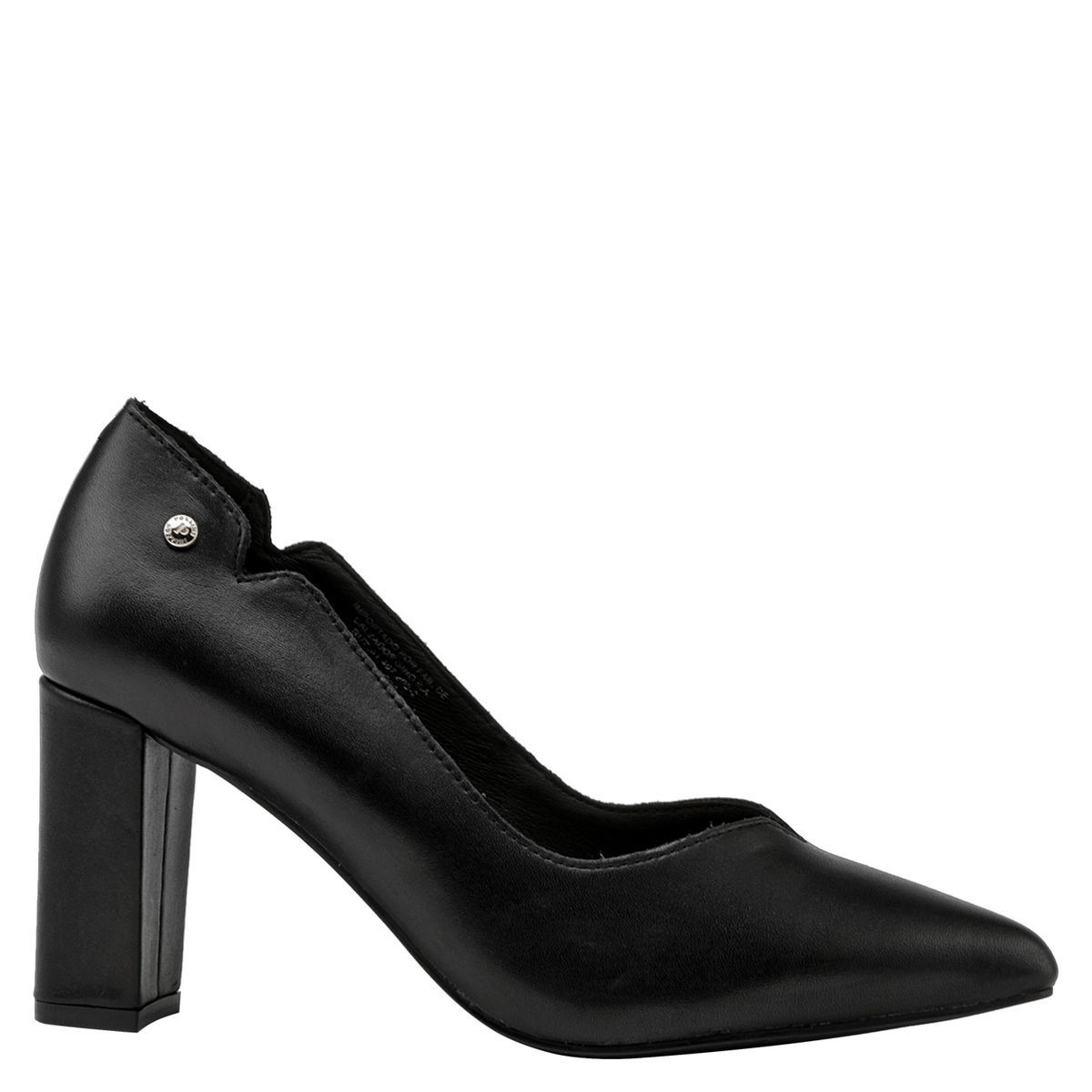 POLLINI - Zapato Formal Mujer Cuero Negro Pollini