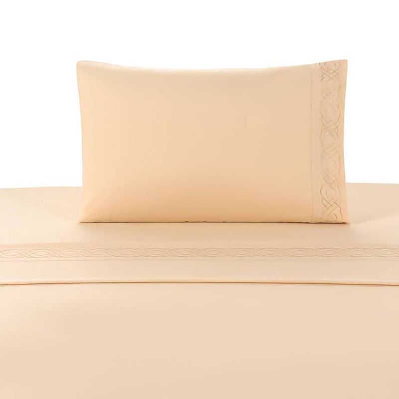 ILLUSIONS - Sábana Mf Bordada Blonde 1.5 Plazas Illusions