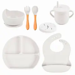 KIDSCOOL - Set De Alimentacion Silicona Bl 6