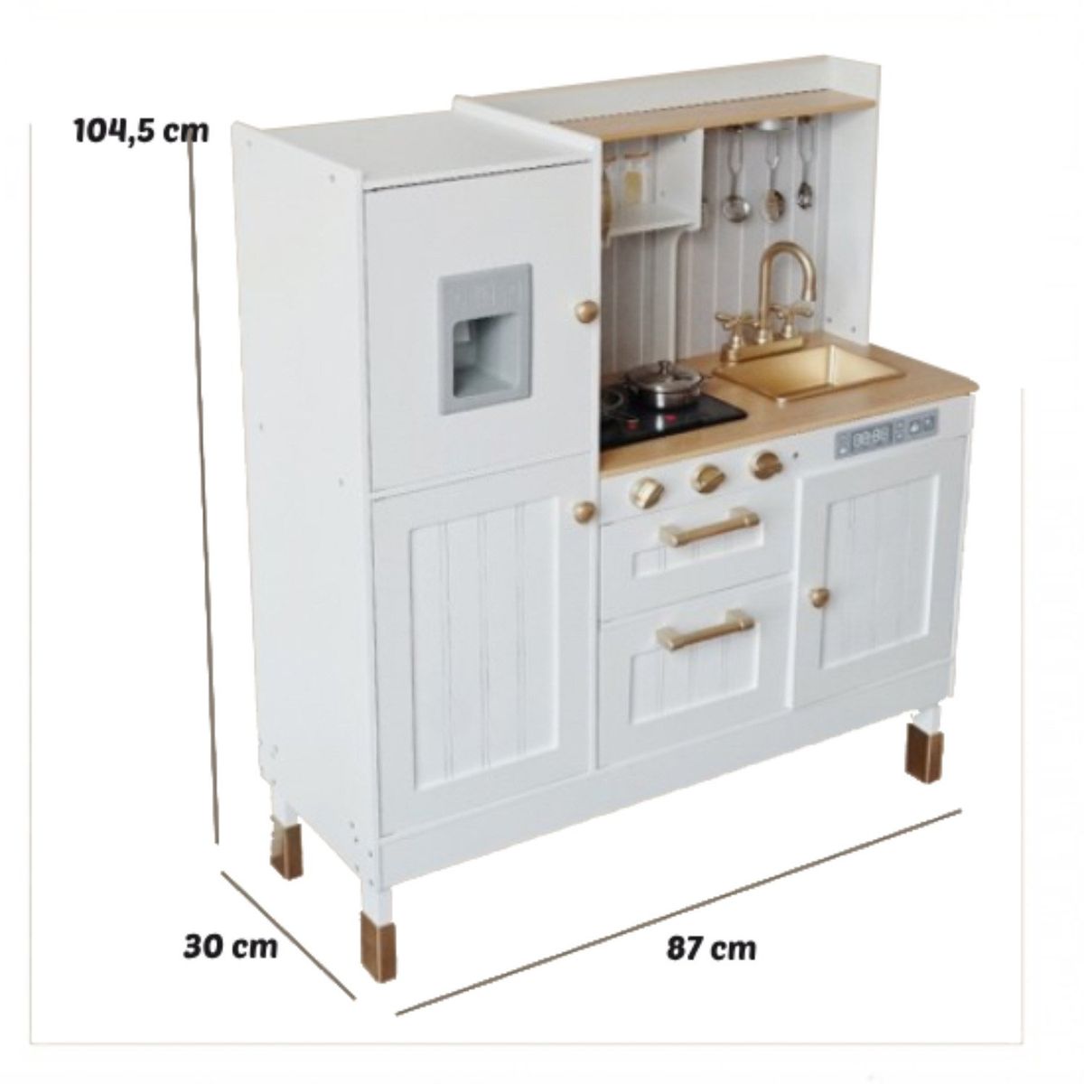 KIDSCOOL - Cocina Blanca Dorada Top Chef Kidscool