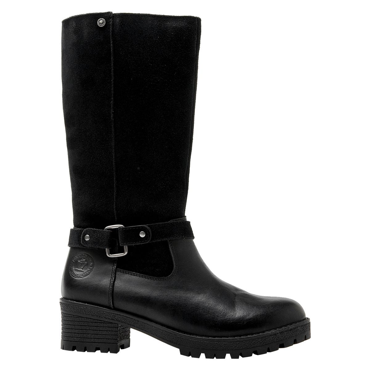 PANAMA JACK - Bota Mujer Cuero Negro Panama Jack