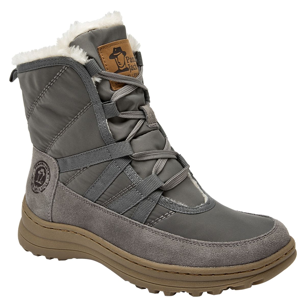 PANAMA JACK - Botín Mujer Gris Panama Jack