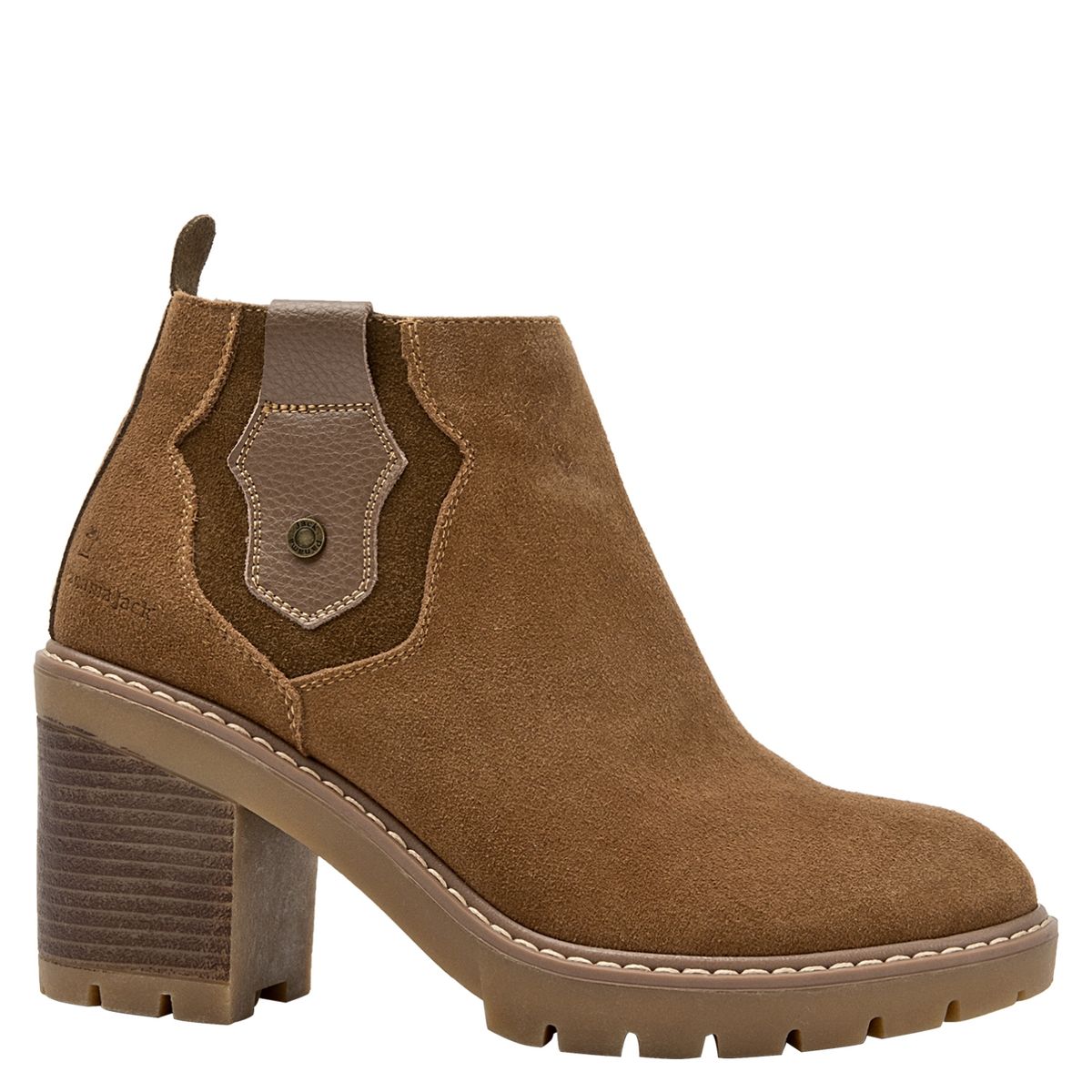 PANAMA JACK - Botín Mujer Cuero Café Panama Jack