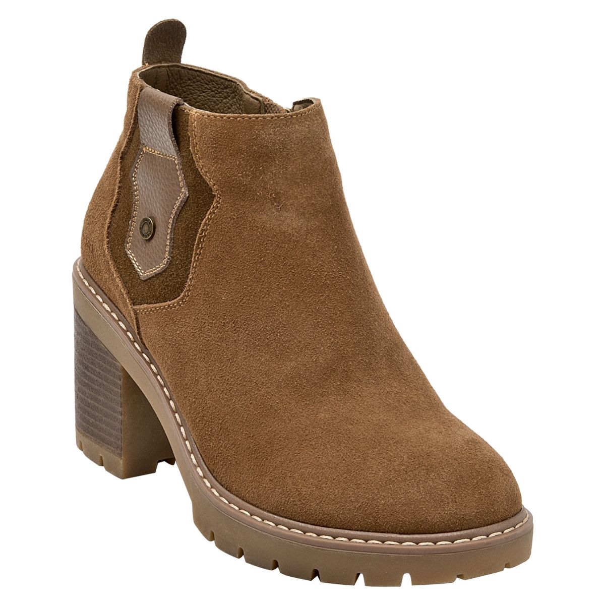 PANAMA JACK - Botín Mujer Cuero Café Panama Jack