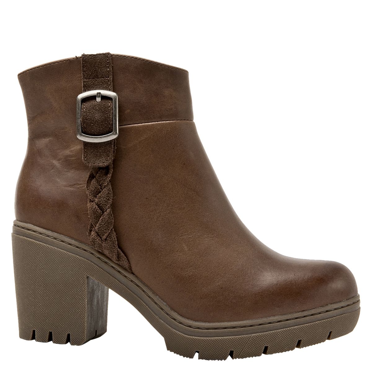 PANAMA JACK - Botín Mujer Cuero Café Panama Jack