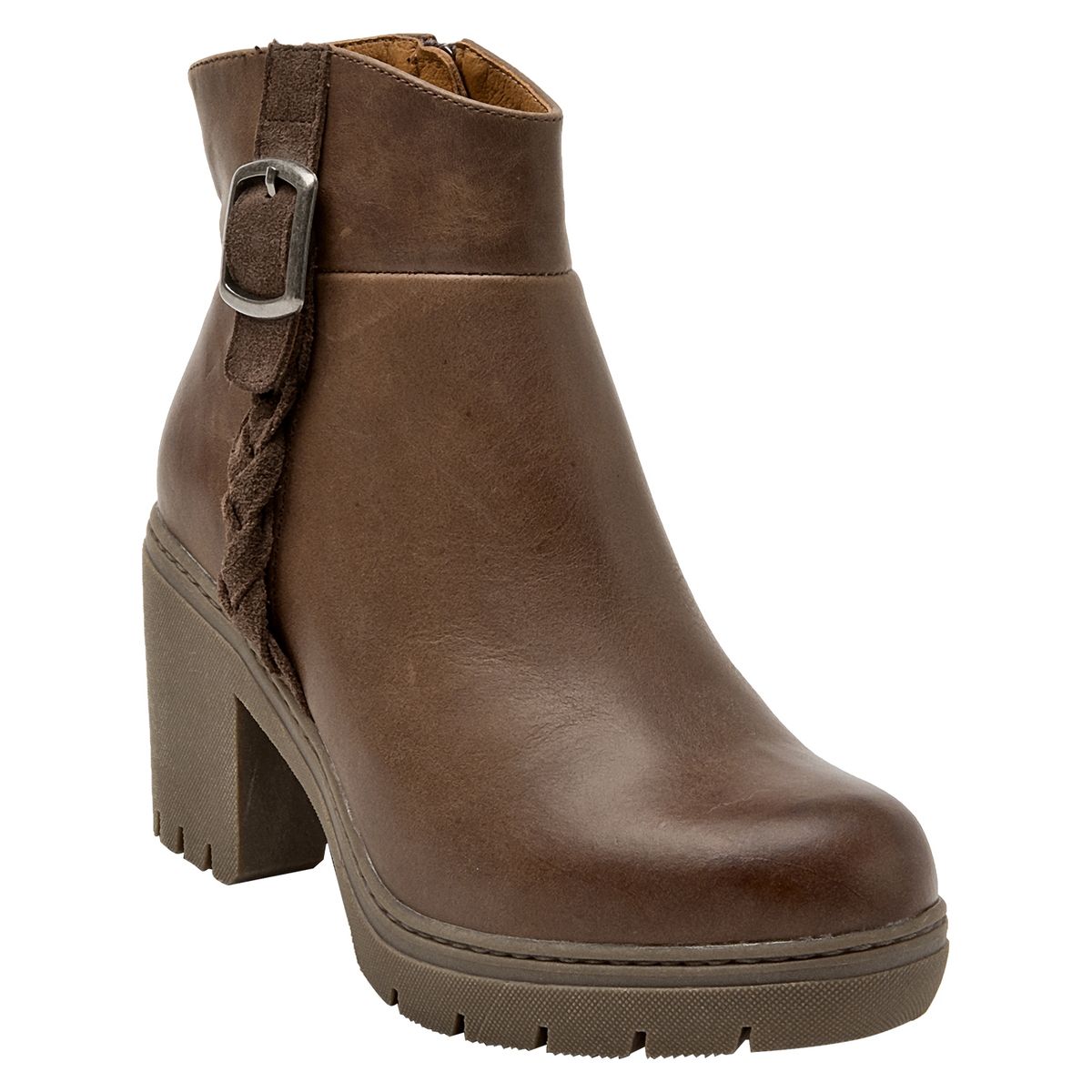 PANAMA JACK - Botín Mujer Cuero Café Panama Jack