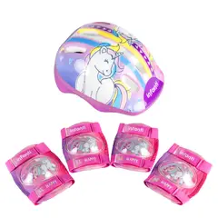 INFANTI - Set De Casco Y Rodilleras Pink