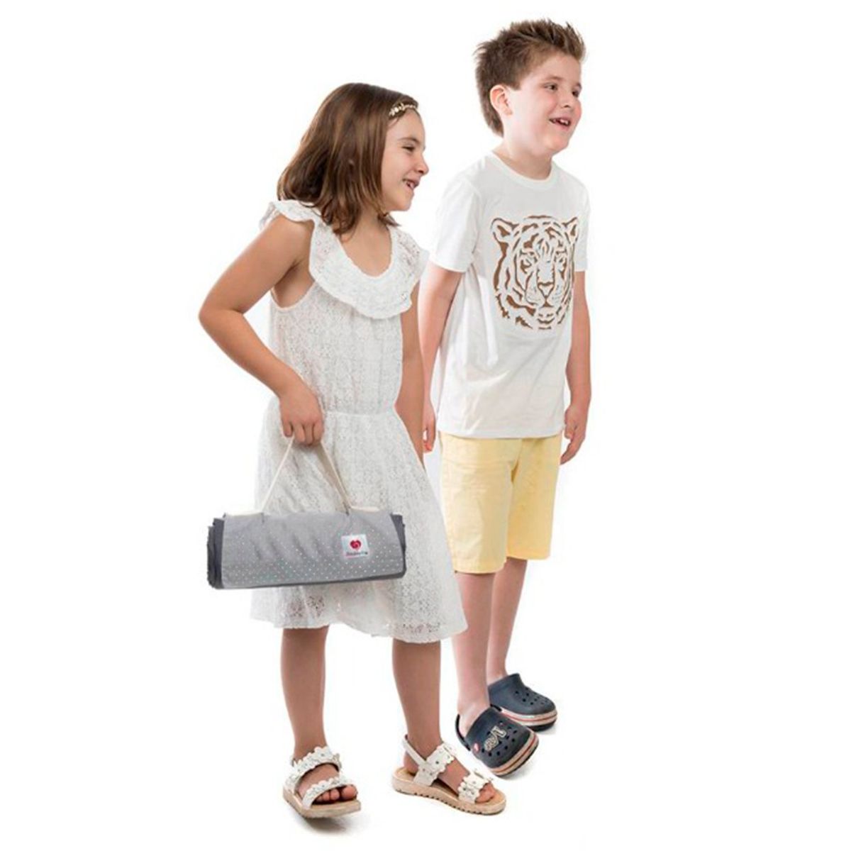 AMAMANTAS - Manta de Picnic y Playa Impermeable XL Niños Amamantas