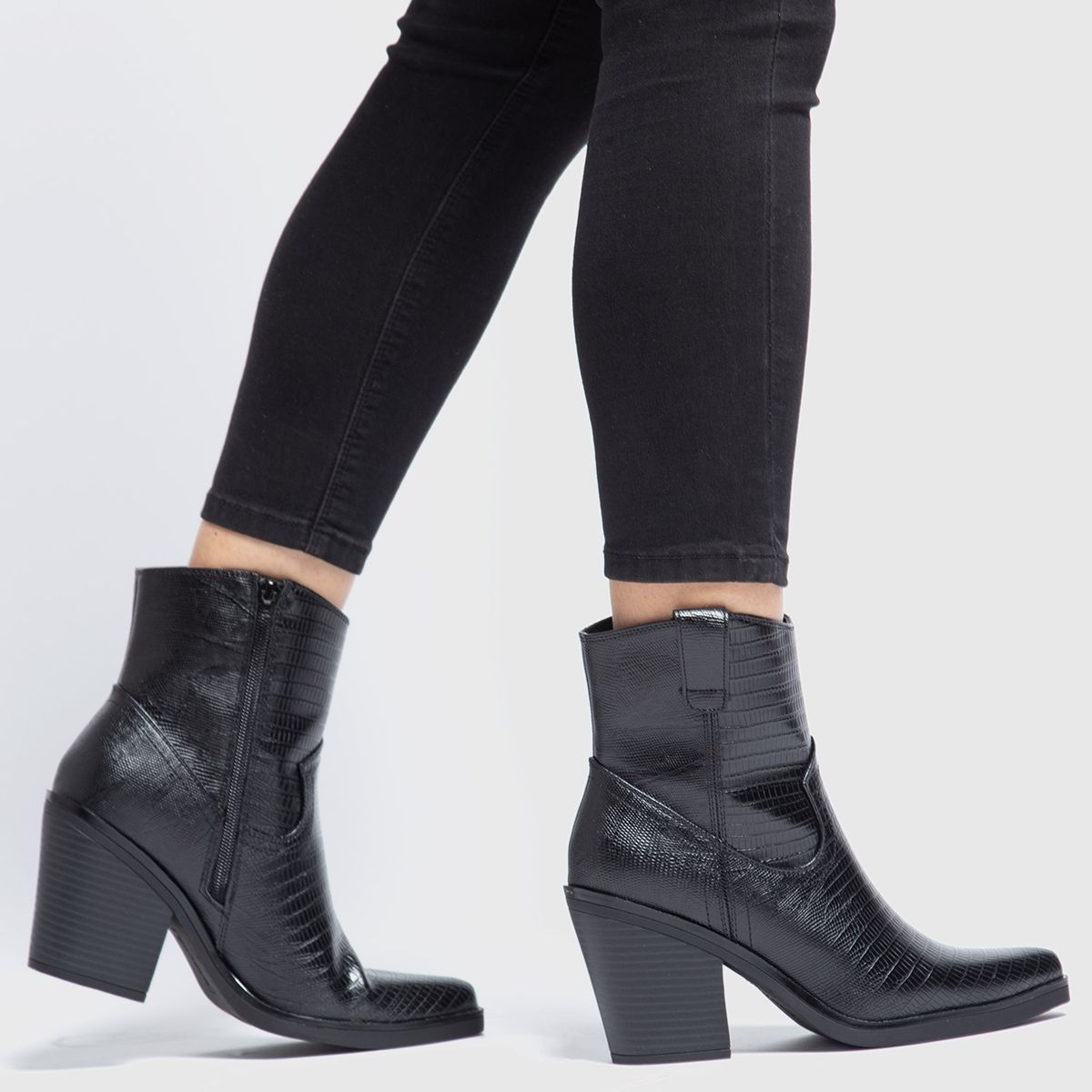 CALL IT SPRING - Bota Vaquera Mujer Negro Call It Spring