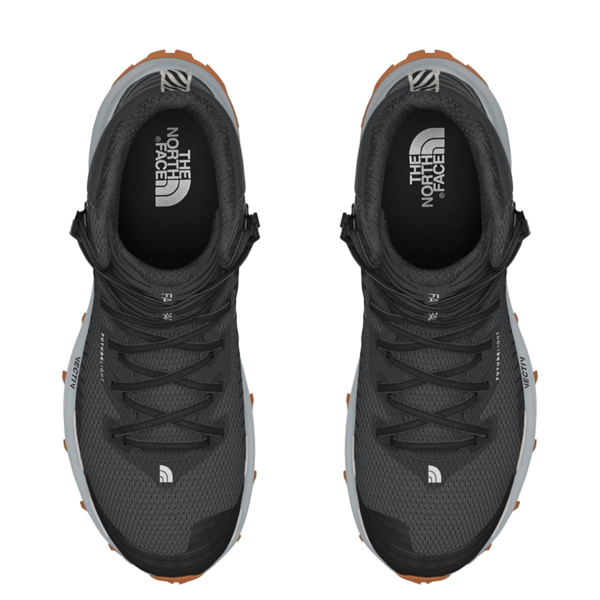 THE NORTH FACE - Vectiv Fastpack Mid Futurelight Zapatilla Outdoor Mujer Negro Impermeable The North Face