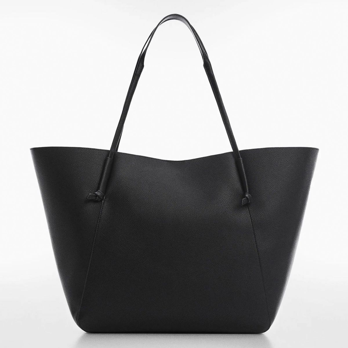 MANGO - Cartera Shopper Asa Nudos Mujer Mango
