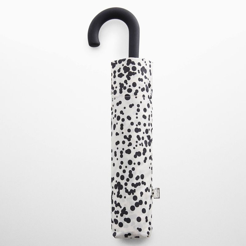 MANGO - Paraguas Plegable Estampado Mujer Mango