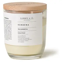 ELEMENTS & CO - Velas Aromática Verbena 180 G Cannon-Elements And Co