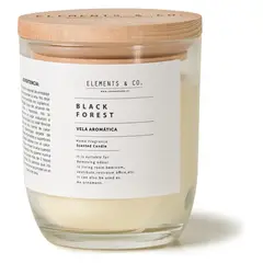 ELEMENTS & CO - Velas Aromática Black 180 G Cannon-Elements And Co