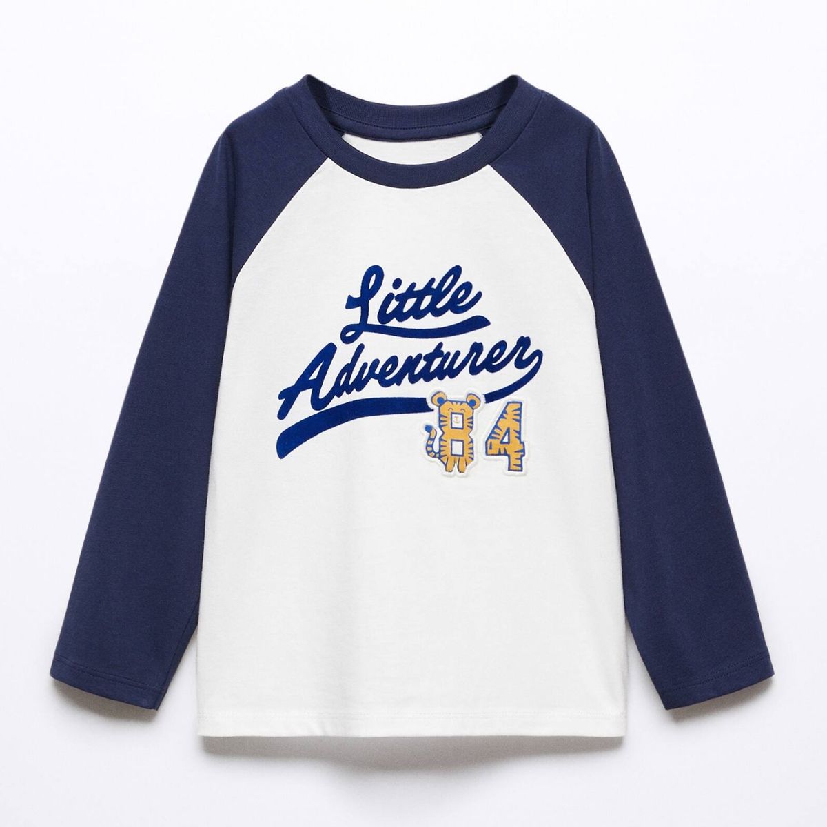 MANGO KIDS - Polera Manga Larga Estampada Bebé Niño Mango Kids