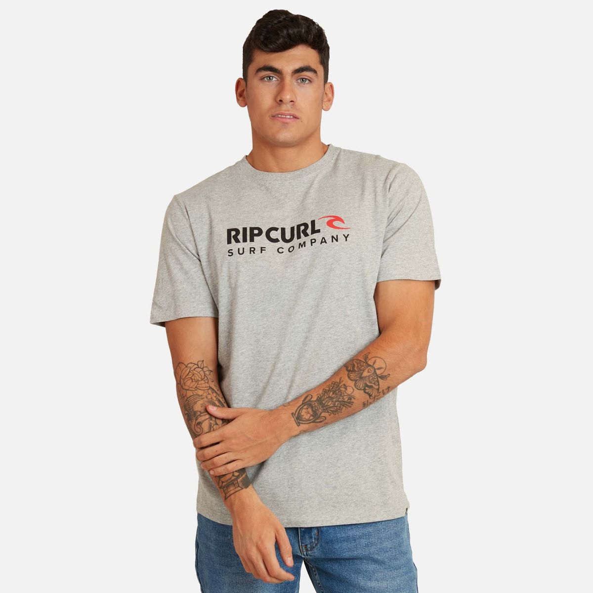 RIP CURL - Polera Manga Corta Algodón Hombre Rip Curl