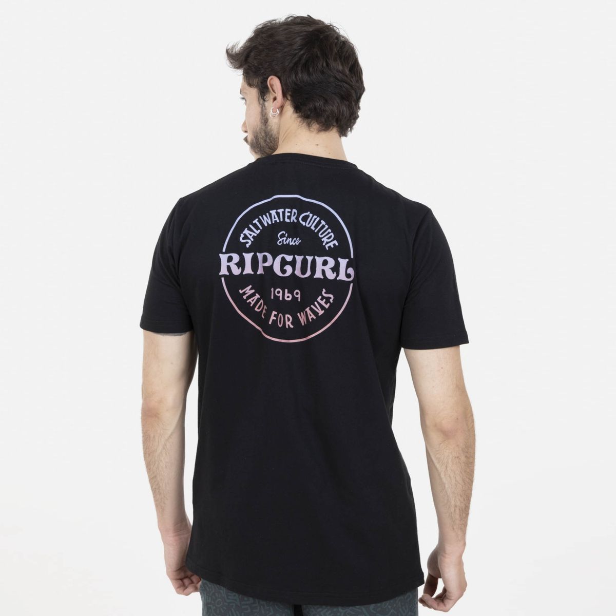 RIP CURL - Polera Manga Corta Algodón Hombre Rip Curl