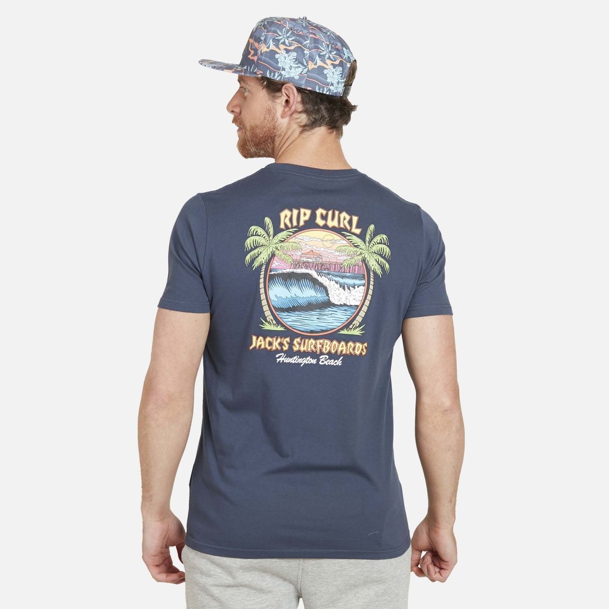 RIP CURL - Polera Manga Corta Algodón Hombre Rip Curl