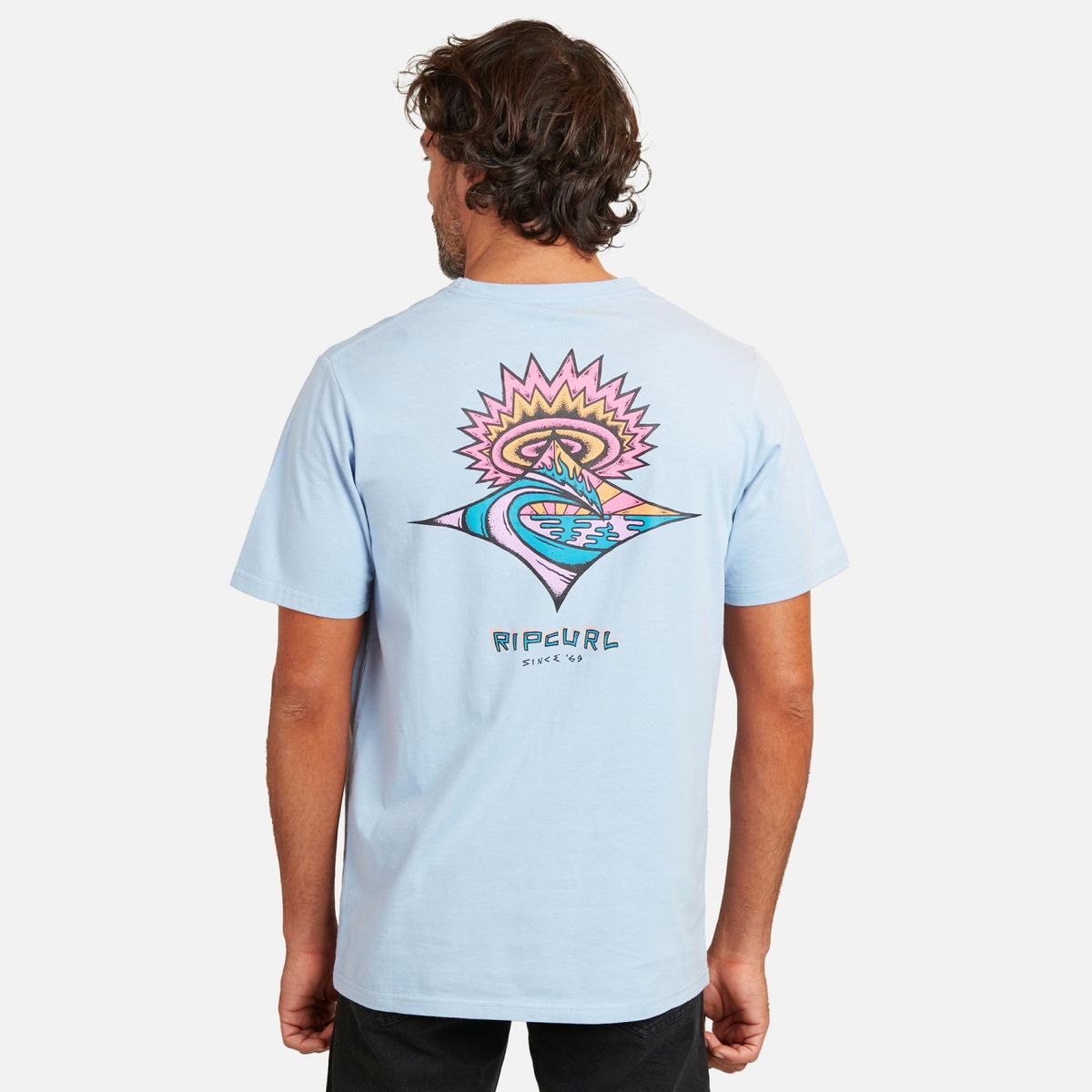 RIP CURL - Polera Manga Corta Algodón Hombre Rip Curl