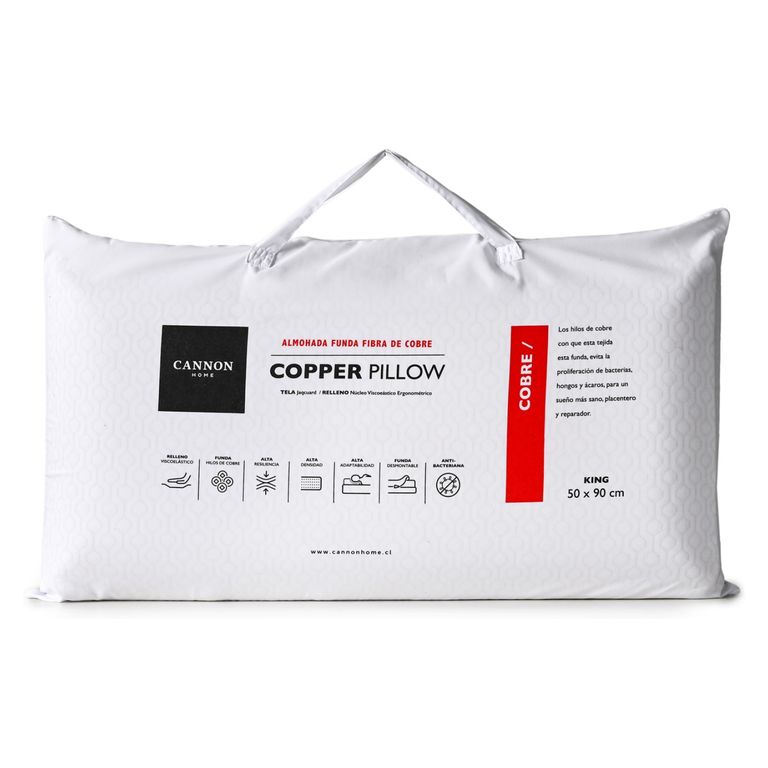 Almohada Viscoelástica 43X87 Cm Cooper