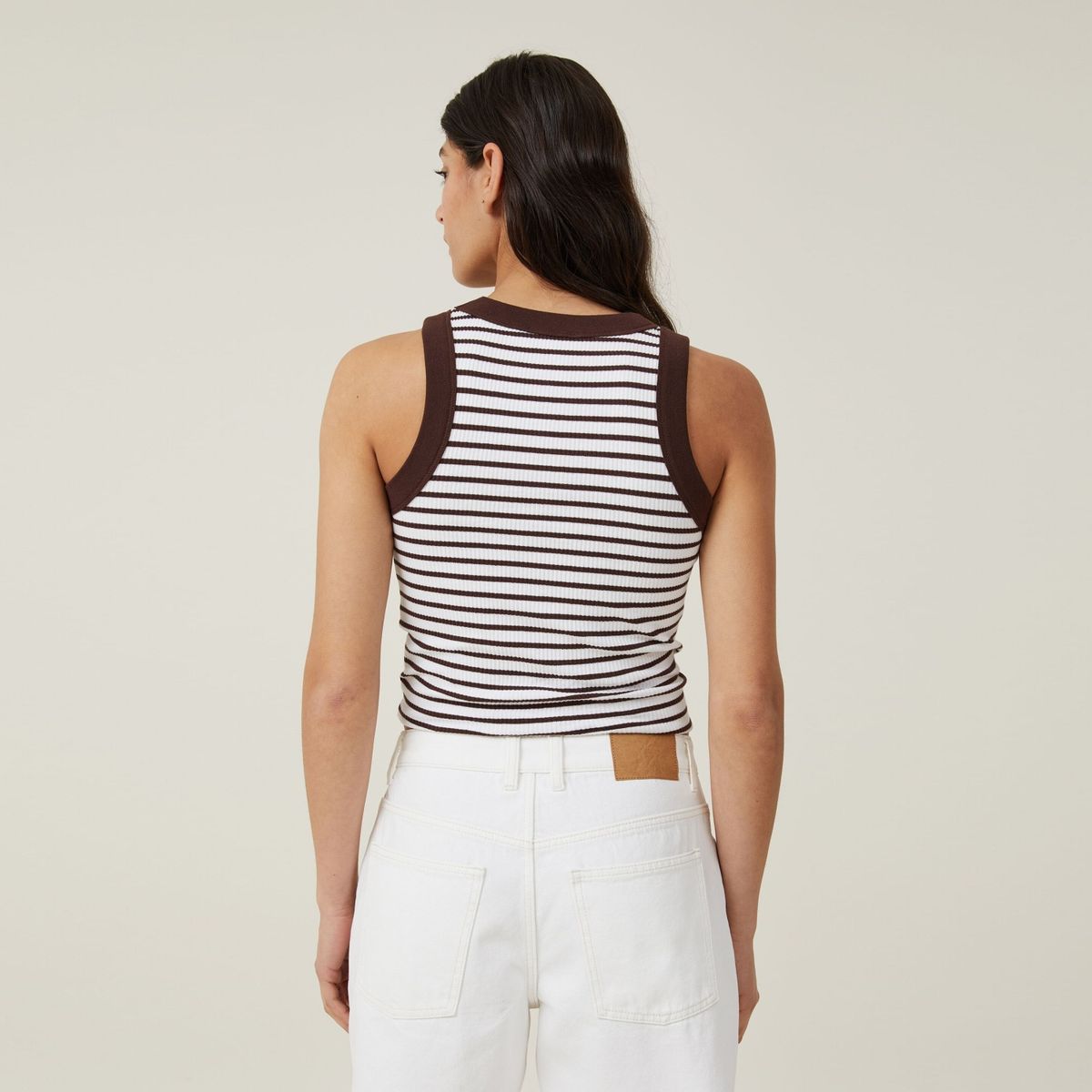 COTTON ON - Polera Sin Mangas Algodón Mujer Cotton On